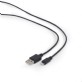 USB oplaadkabel zwart 3 meter