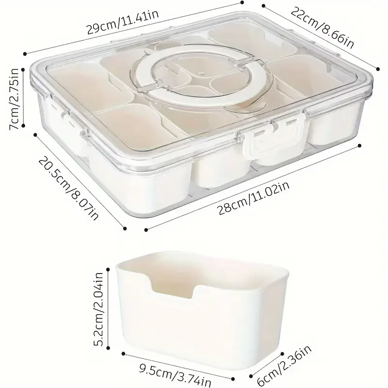 Snackbox met handvat