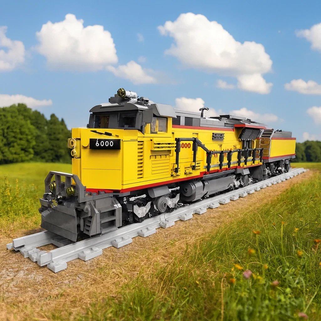 Stoere Amerikaanse diesellocomotief