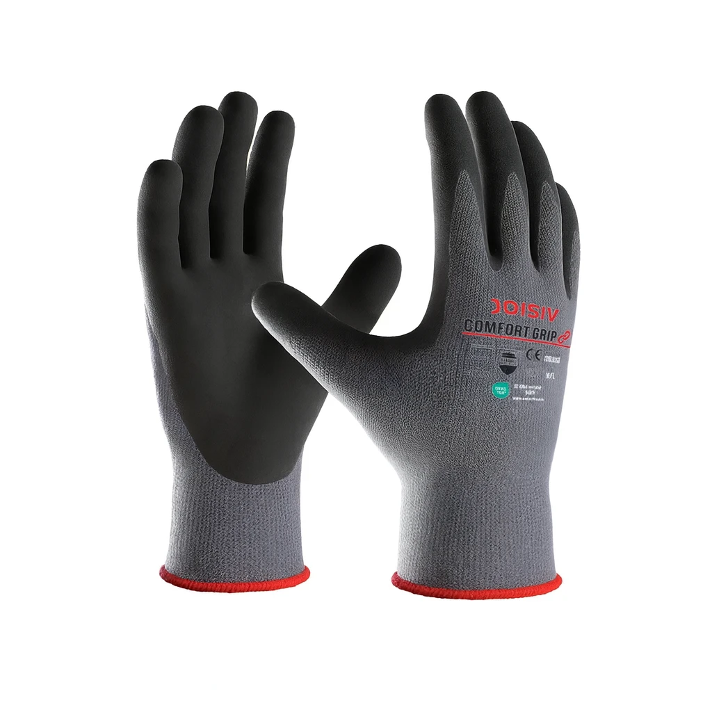 Nitril gecoate werkhandschoenen