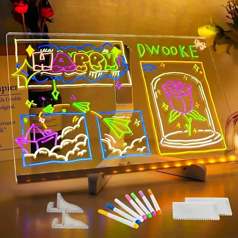 Glow in the dark schrijfbord