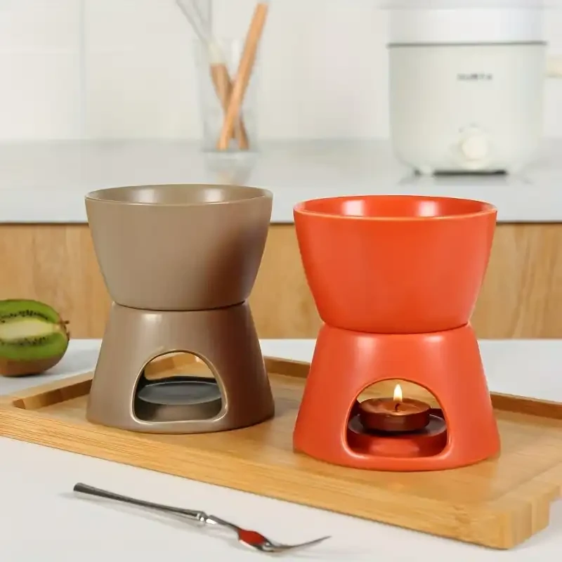 Keramische kaasfonduepan (2st)